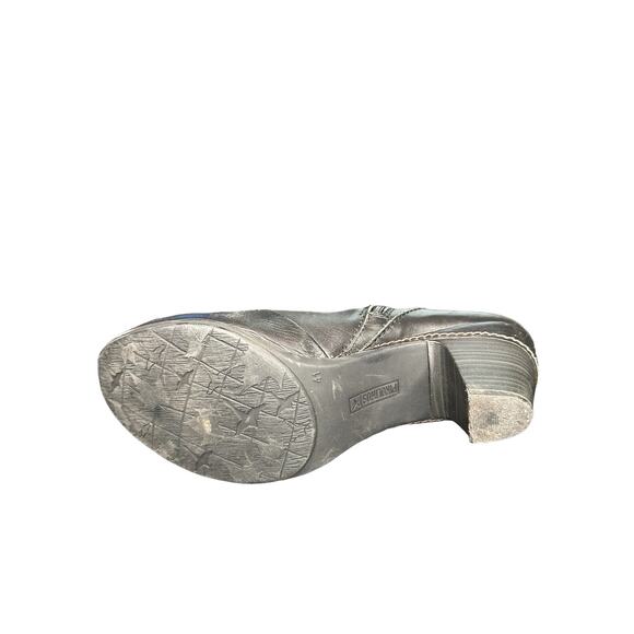 Pikolinos Boots Witchy Whimsigoth Basic Black Leather Zip Knee High Size 10 1/2 - Picture 13 of 13